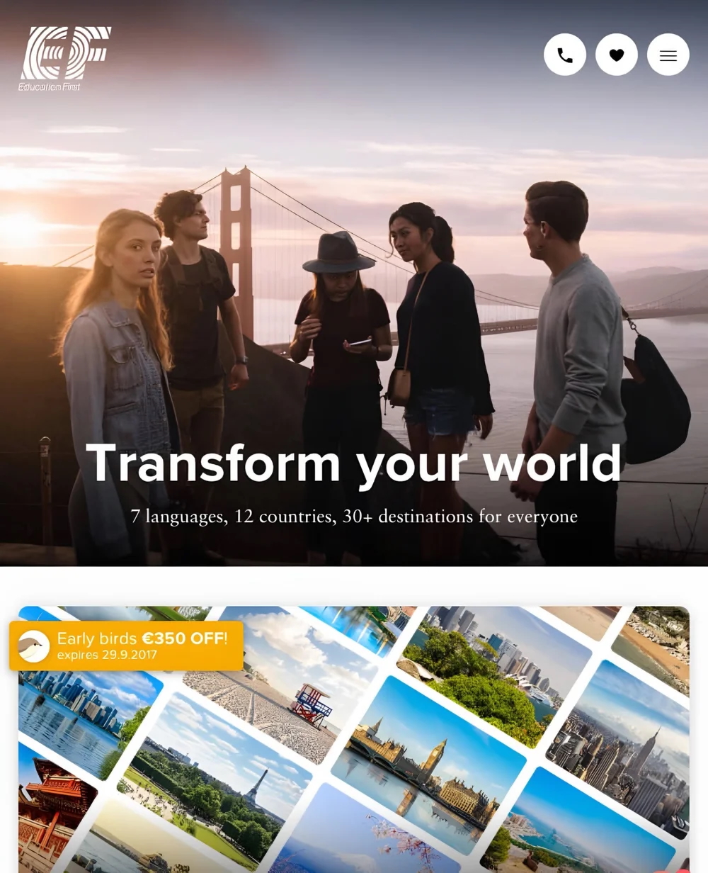 EF Customer Experience project preview