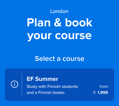 EF Booking Flow