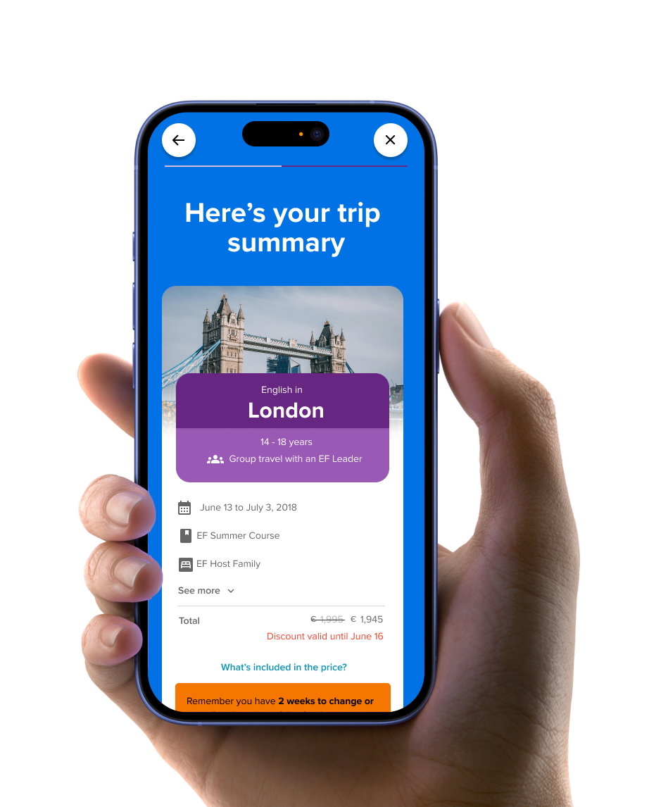 EF Booking Flow project preview