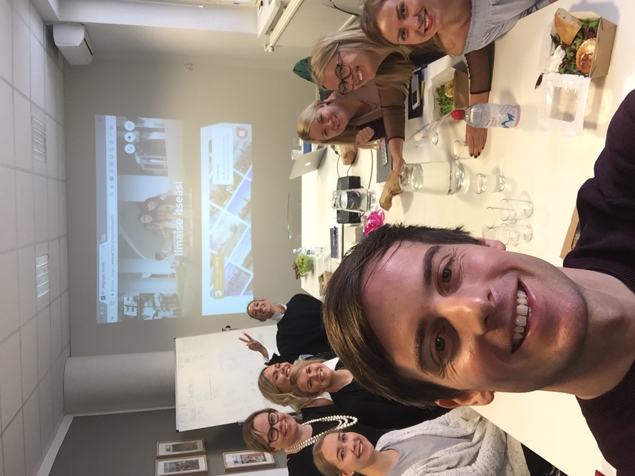 Training the Helsinki sales team